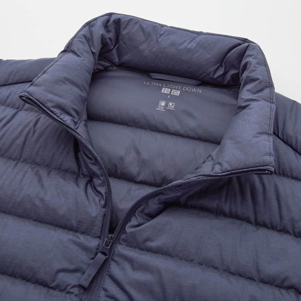 Uniqlo Women’s Ultra Light Down Jacket, dusty slate blue-gray, Small